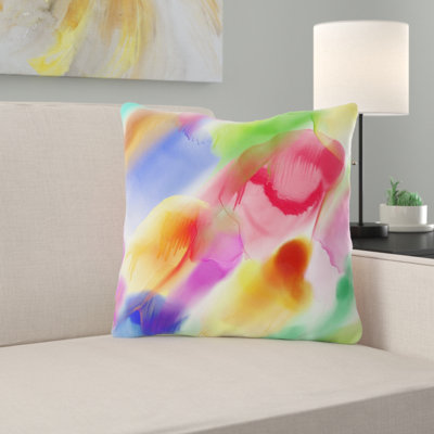 Coussin décoratif aquarelle Valeri