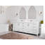 Meuble-lavabo double 84 po avec comptoir en quartz Aberdeen-100011550-100011545