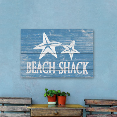 « My fav Shack », art textuel sur bois sans cadre