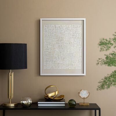 Abstract CDLXXXV Framed Print - Ready To Hang - Made in USA