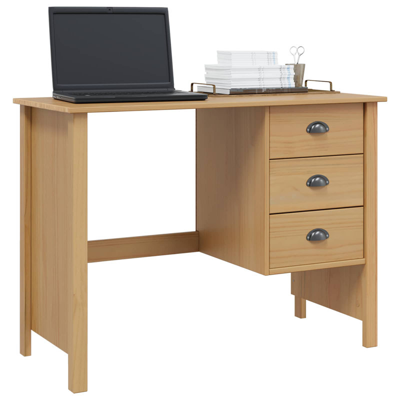 Writing Desk, Honey Brown