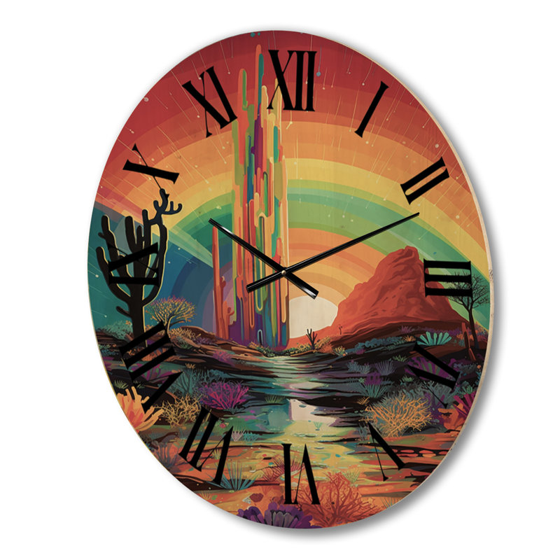 Horloge murale Saguaro, Moyenne