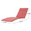 Coussin de chaise longue d'intérieur Cara-16006332