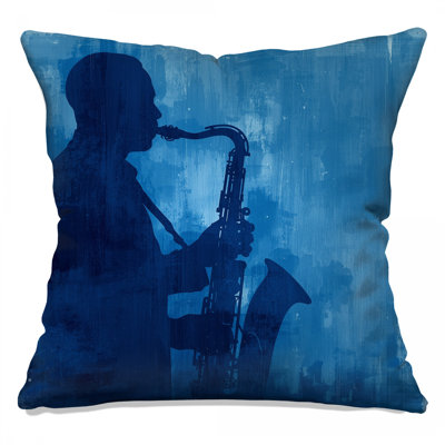 Coussins décoratifs bleus