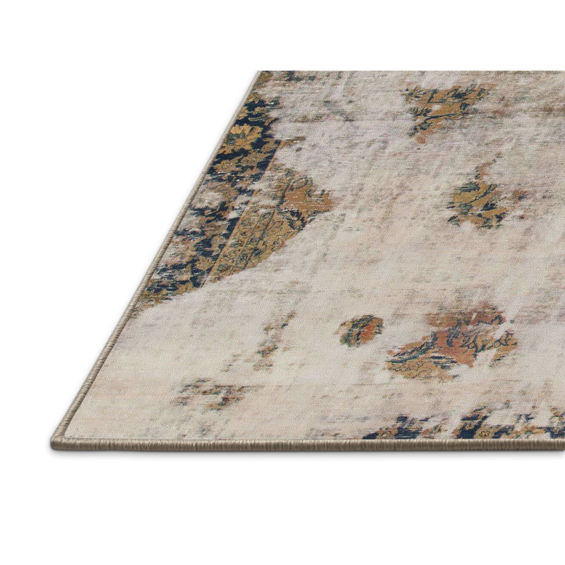 Abstract Indoor Rug, Rectangle 4' x 6'