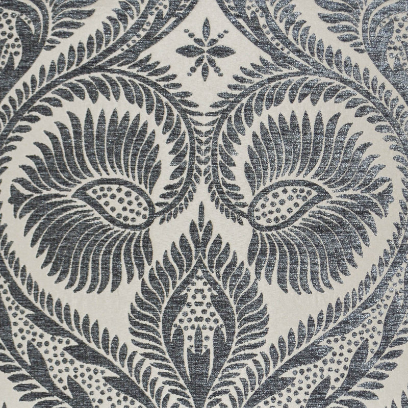 Burma Square Pillow Cover & Insert, Gray, 22"H x 22"W