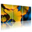 «Ginkgo Leaf Autumn Foliage», art mural tendu sur toile, ensemble inspiré de la nature (ensemble de 3)-1324346826