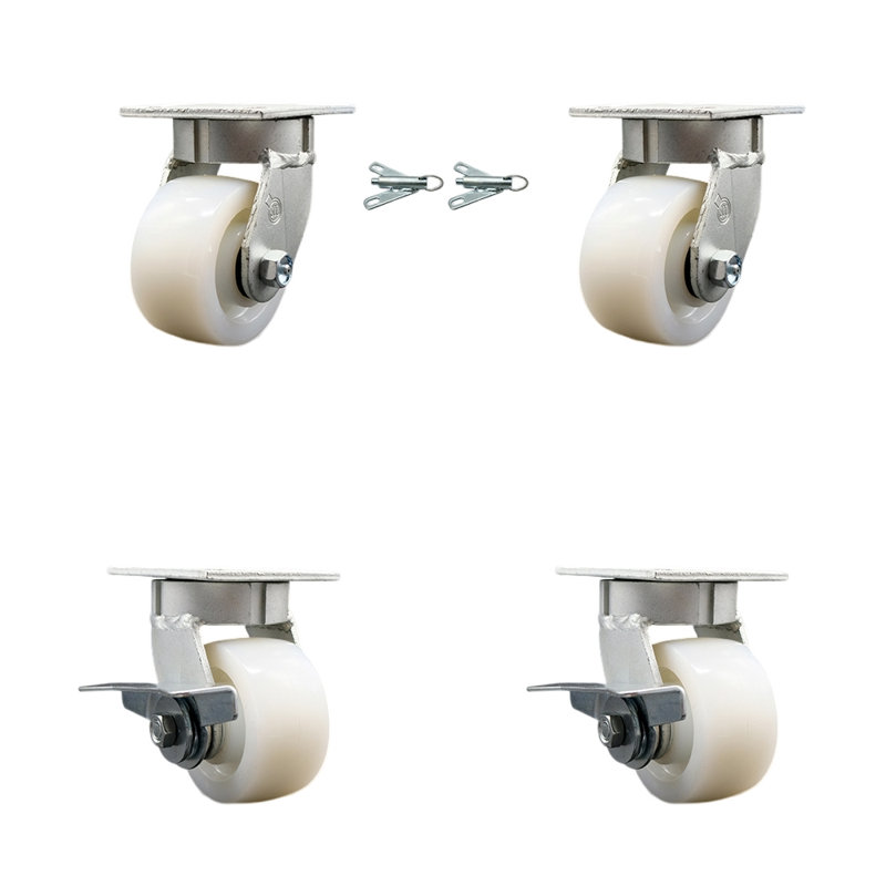 Kingpinle Caster Set Service Caster