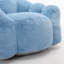 Canapé à compression Le fauteuil à billes pour adulte avec anneau de traction peut être facilement déplacé sans installation. Convient à divers environnements tels que le salon, la chambre à coucher, etc. Détendez-vous et profitez de la vie, bleu