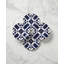 Elegant Geo Porcelain Dinner Plate