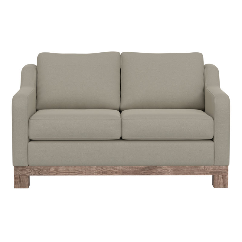 Giralda Wooden Frame & Base, Two-Cushion Loveseat