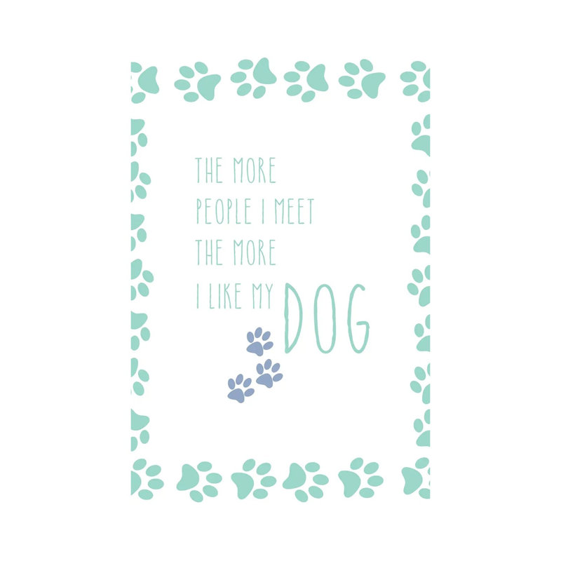 My Dog by Amanda Murray - Wrapped Canvas Print, 45.72cm H x 30.48cm W x 1.91cm D