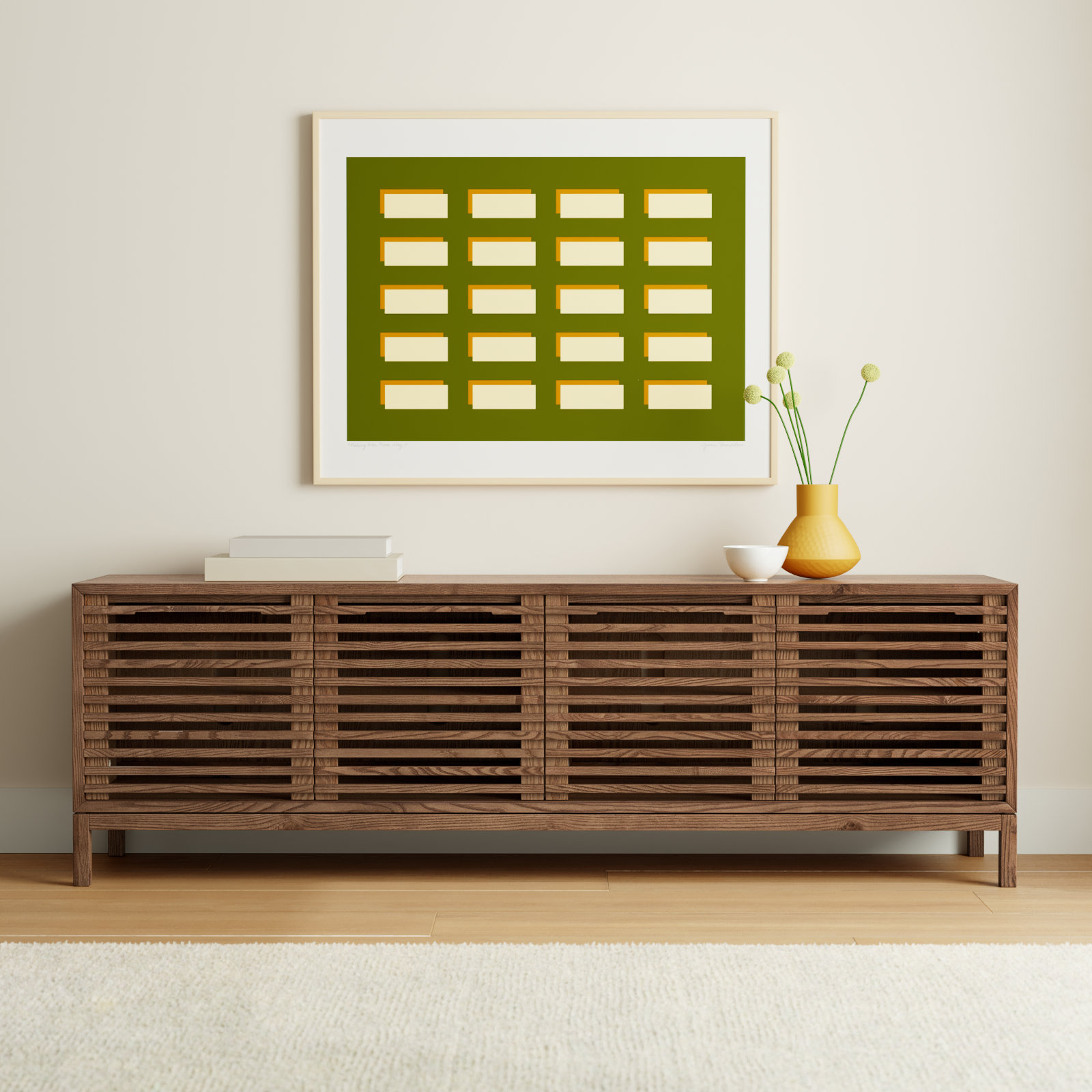 Finnian 78'' Media Console, Walnut