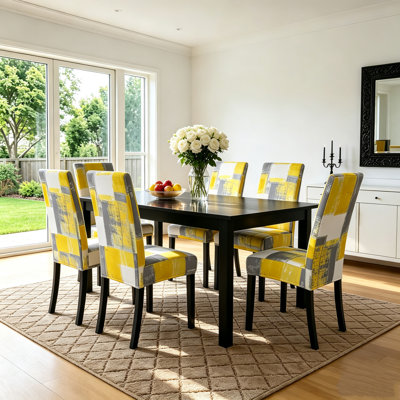 Chair Covers Slipcovers, Stretch Removable Washable Dining Chair Covers Set of 6