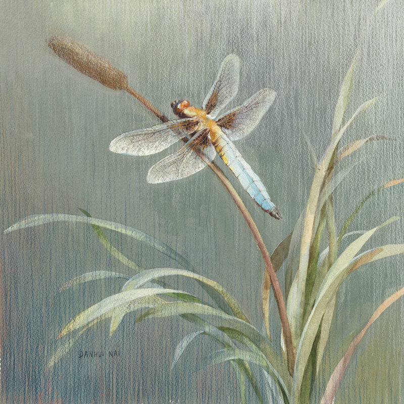 «Natural Détail IV» par Danhui Nai - impression sur toile tendue, H 12 po x l 12 po
