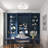 Flaire Fabric Semi Flush Mount-534525056-534525063