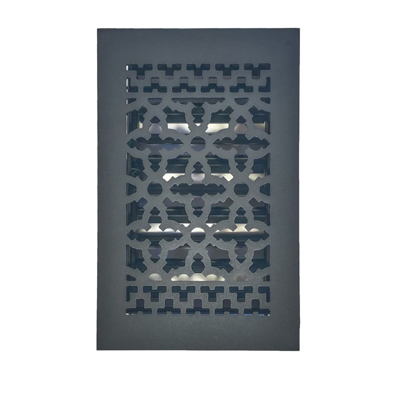 10" x 6" Grille & Louver, Floor opening (w/o holes and screws)
