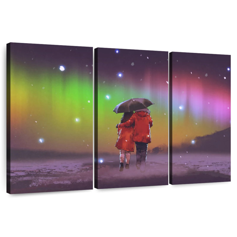 Hardie Northern Lights Love, 20" H x 33" W