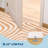 6' X 9' Washable Area Rugs, Non Slip Low Pile Soft Foldable Carpet, Perfect for Hallway, Kitchen ,Bedroom and Living Room, Pet Friendly, Modern Style Area Rugs, Orange-169862635-169862647