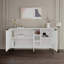 Jaycee 142 Cm Wide Sideboard | Stylish Storage Cabinet with Metal Hairpin Legs-1447925944