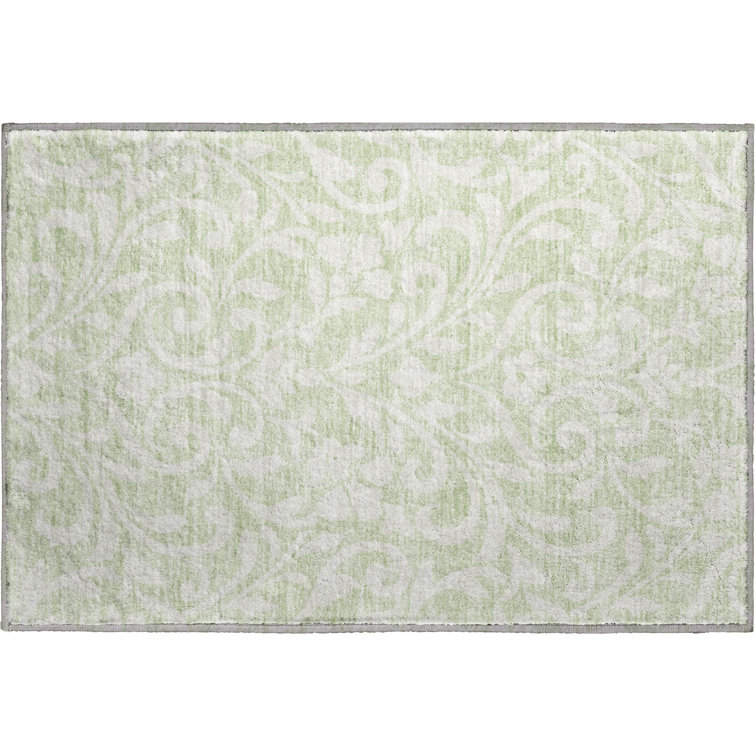 Premium Machine Washable Prisco Aloe Rug