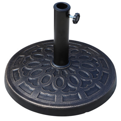 Fauteuil de jardin zéro gravité confortable pour les espaces extérieurs - Piscine, terrasse, jardin. Inclinaison douce et confortable. Hauteur : 43 cm. Poids : 12 kg. Pied de parasol robuste en résine. Convient aux terrasses, pelouses et jardins de 3,8 cm à 4,8 cm de profondeur.