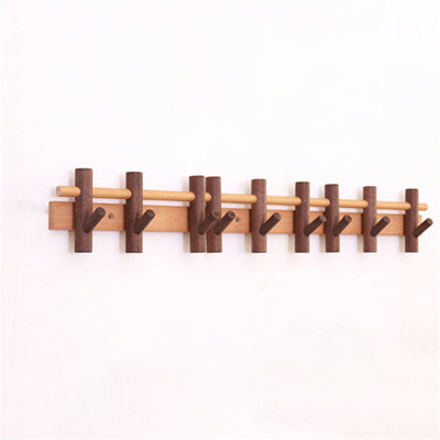 Natureflex Adjustable Solid Wood Coat Hook