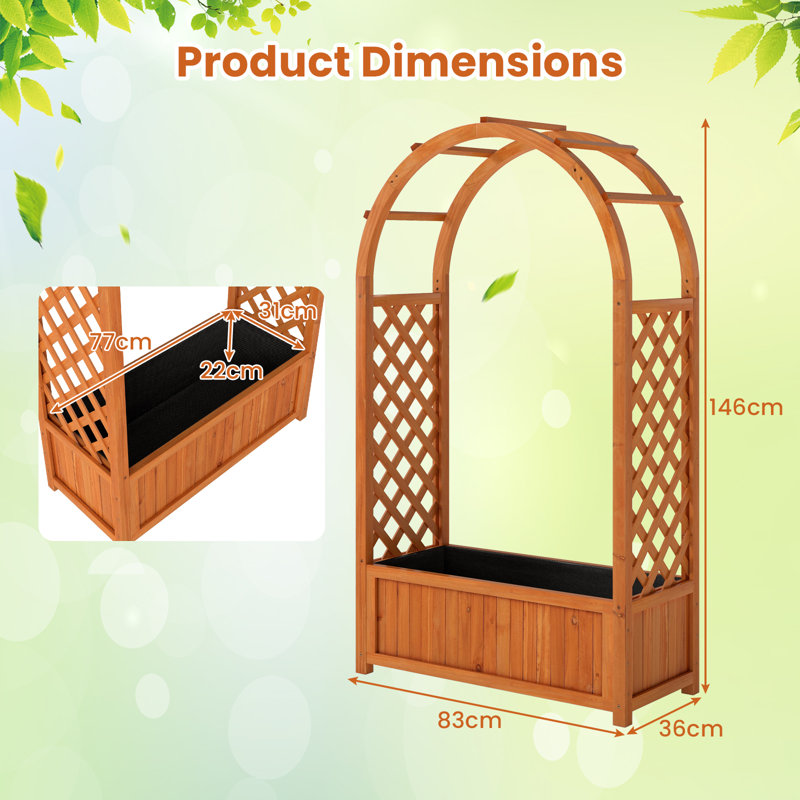 Wood Planter Box