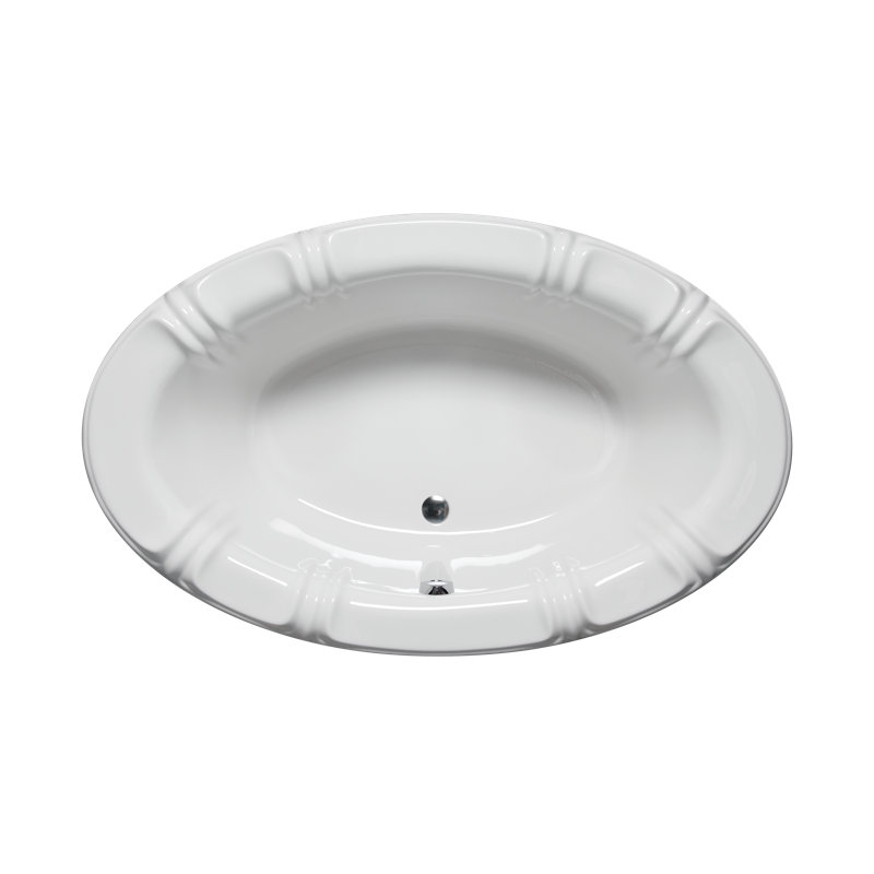 Juno 78" x 48" Drop In Soaking Acrylic Bathtub