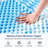Double Layer 4-Inch Mattress Topper, Including A 2-Inch Memory Foam Mattress Pad And A 2-Inch Cooling Mattress Pad Cover, Designed For Back Pain Relief-366685241