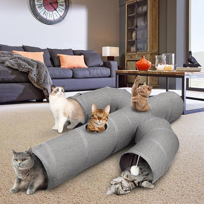 12" Diameter Cat Tunnel Cactus Shape