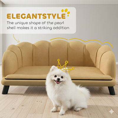 Coffee Pearl Design Pet Sofa