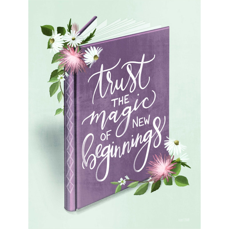 New Beginnings - Impression sur toile tendue, H 16 po x l 12 po
