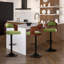 Ensemble de 2 tabourets pivotants modernes réglables-1142184764