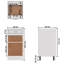 Lusiya Drawer Bottom Cabinet Lyon 40x46x81.5 cm Engineered Wood-1856428932