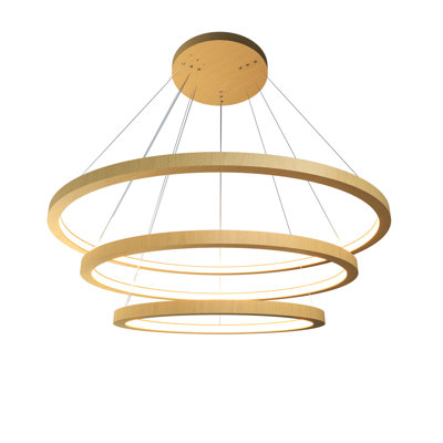 3 - Light LED Chandelier
