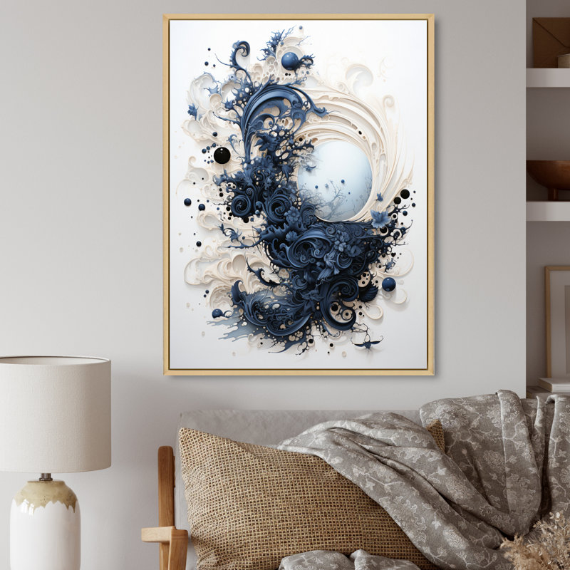 Art de l'Islam, calligraphie de - Décoration murale, H 32 po x l 16 po x P 1 po, Cadre naturel flottant
