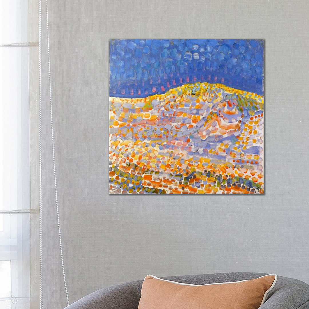 Dune Ll by Piet Mondrian - Wrapped Canvas Painting