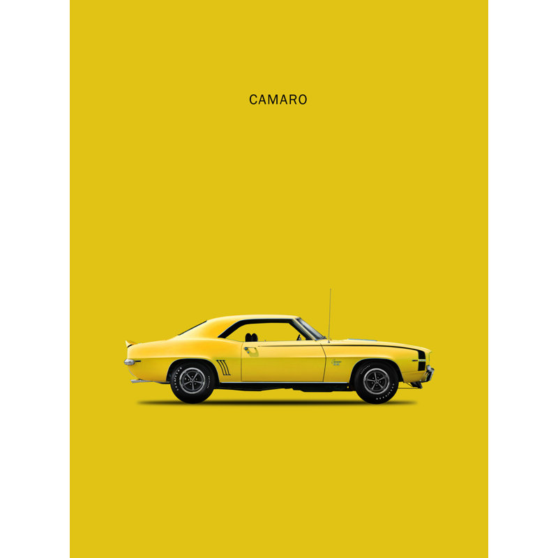 " Chev Camaro 1969 ", 32" H x 24" W  
