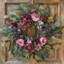 50cm Fall Wreaths for Front Door with Hydrangea,Peony and White Pumpkins-Fall Decorations for Home, Fall Door Wreath Decor for Autumn,Harvest, Halloween or Thanksgiving