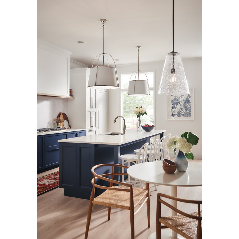 Moxie 4-Light Chandelier, Polished Nickel