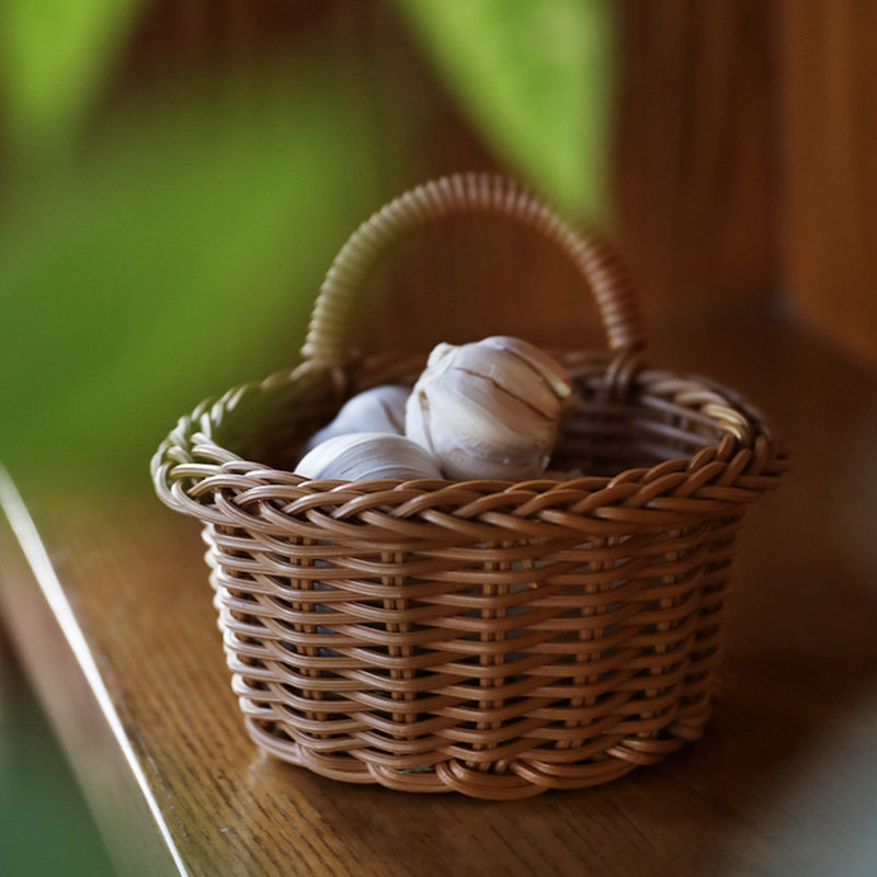 Bay Isle Home™ Polyethylene Plastic Decorative Basket