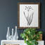 Inky Botanical II - peinture sur toile encadrée-391331001-391331006