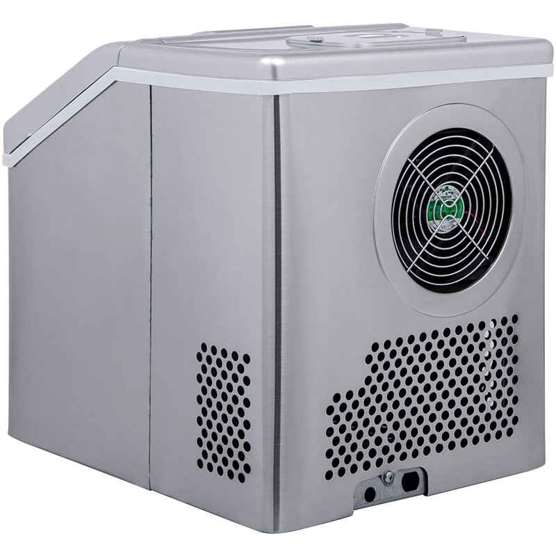 Sotorysofa 48 Lb. Daily Production Cube Clear Ice Freestanding Ice Maker