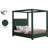 Upholstered Canopy Bed-94398539-94398540