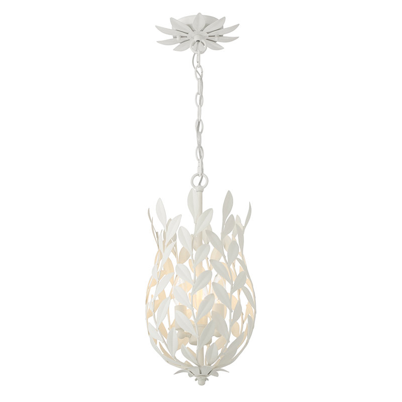 Taliaferro 3 Light Mini Pendant, White