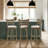 Baum Rubberwood Barstool With Fabric Seat-2027569838-2027569842-2033577670