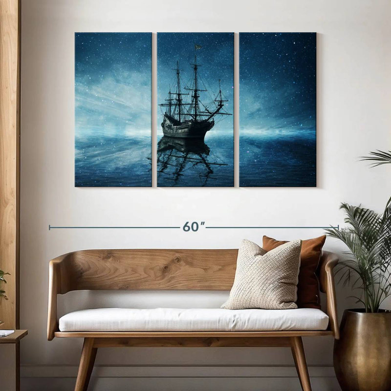 Aletra Old Ship, 32" H x 50" W