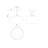 Leota Glass LED Semi Flush Mount-747956176