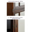 Grande armoire de rangement rétro en bois massif
